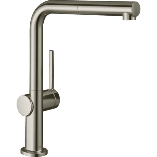 Pull-Out Kitchen Faucet Hansgrohe Talis M54 270 with 1 Spray for Low-Pressure Heaters Stainless Steel Finish