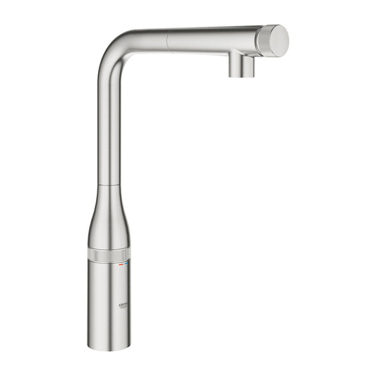 Grohe Essence SmartControl Kitchen Faucet with Pull-Out Spray in Supersteel