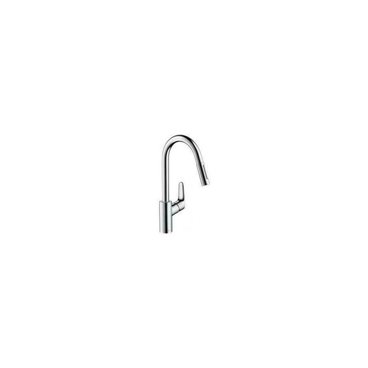Hansgrohe Focus M41 240 Kitchen Faucet with Pull-Out Spray, Chrome