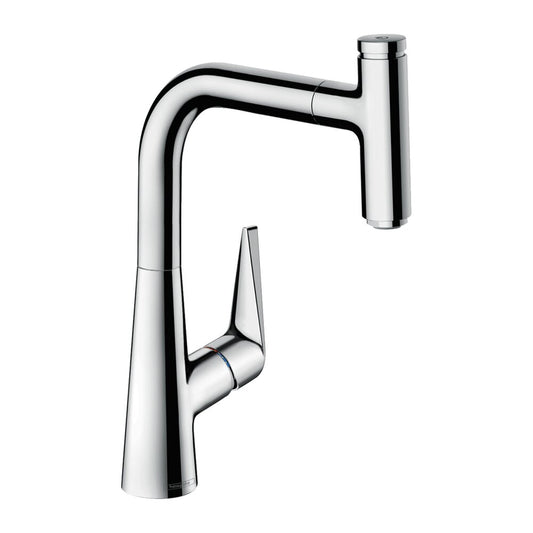 Hansgrohe Talis Select M51 220 Kitchen Faucet with Pull-Out Spray, Chrome