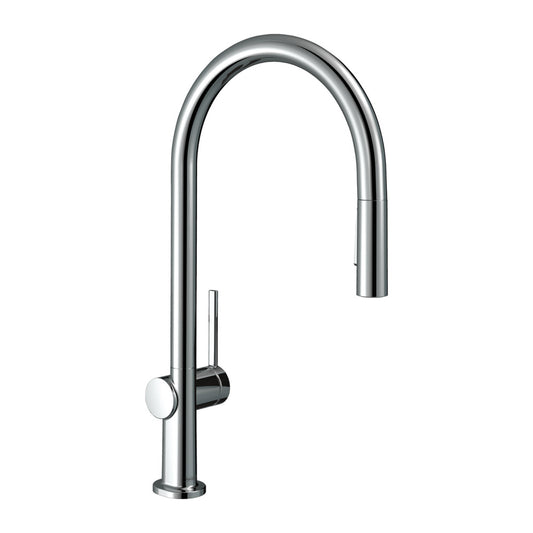 Hansgrohe Talis M54 210 Kitchen Faucet with Pull-Out Spray 2 Jet Types