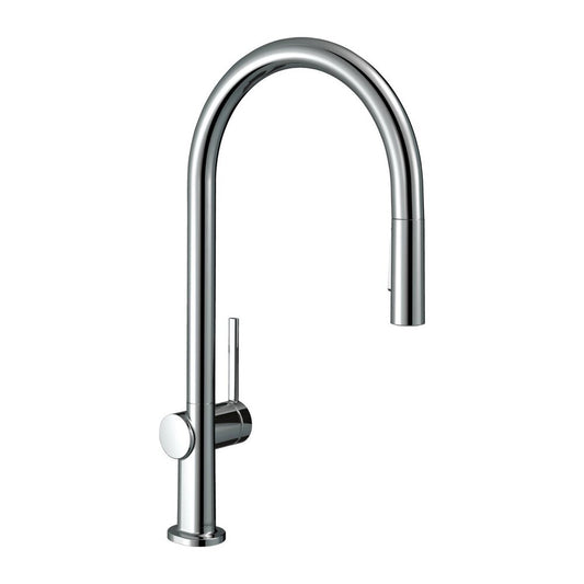 Hansgrohe Talis M54 210 Kitchen Faucet with Pull-Down Spray in Chrome