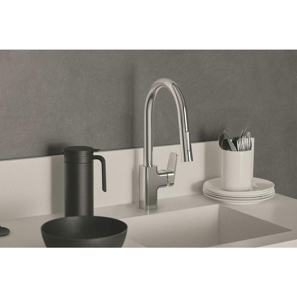 Смесител за кухня с изтеглящ се душ Ideal Standard Ceraplan с 2 функции