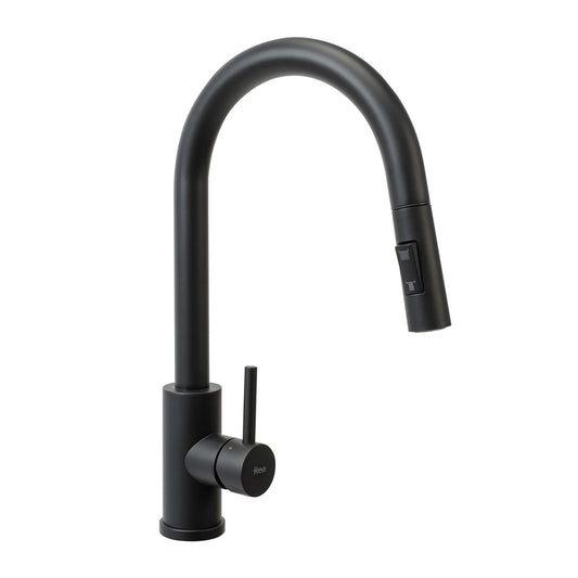 Kitchen faucet with pull-out spray Rea Fresh matte black
