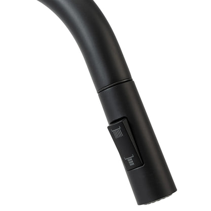 Kitchen faucet with pull-out spray Rea Fresh matte black