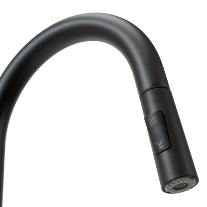 Kitchen faucet with pull-out spray Rea Fresh matte black