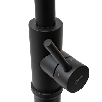 Kitchen faucet with pull-out spray Rea Fresh matte black