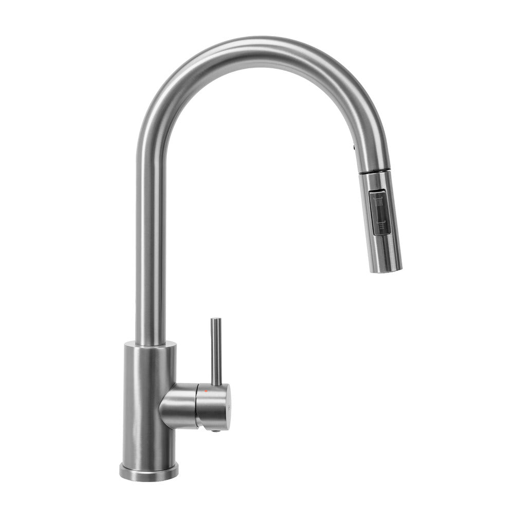 Kitchen faucet with pull-out spray Rea Fresh brushed nickel