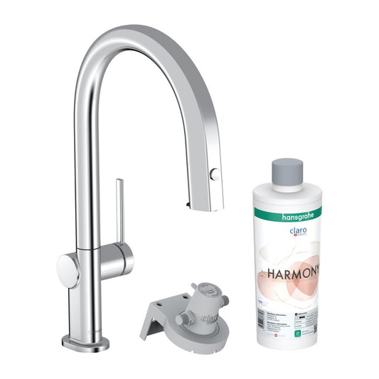 Кухненски кран с филтър за вода Hansgrohe Aqittura M91 FilterSystem 210 хром