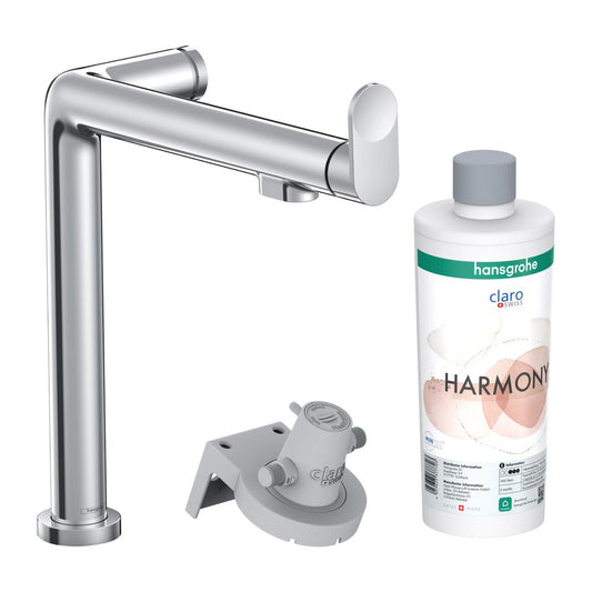 Смесител за кухня с филтър за вода Hansgrohe Aqittura M91 FilterSystem 240 хром