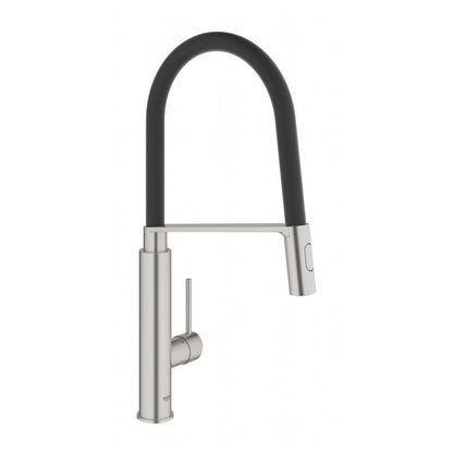 Grohe Concetto Kitchen Faucet with Flexible Spout, Brushed Supersteel