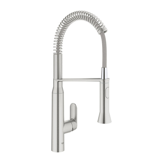 Grohe K7 Kitchen Faucet with Flexible Spout, Brushed Supersteel