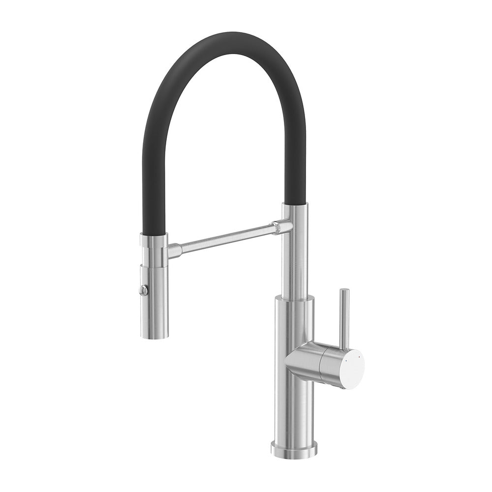 Quadron Unique Andy Kitchen Faucet with Flexible Spout Stainless Steel - Black