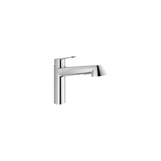 Grohe Eurodisc Cosmopolitan Kitchen Faucet with Pull-Out Spray and Two Jet Types