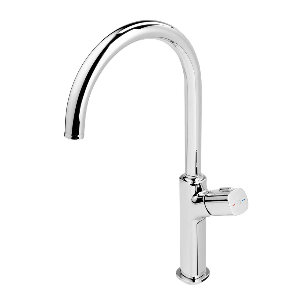 FDesign Meandro Single-Handle Kitchen Faucet in Polished Chrome