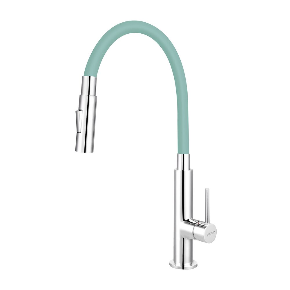 Ferro Zumba Slim 2F Kitchen Faucet Mint with Flexible Spout