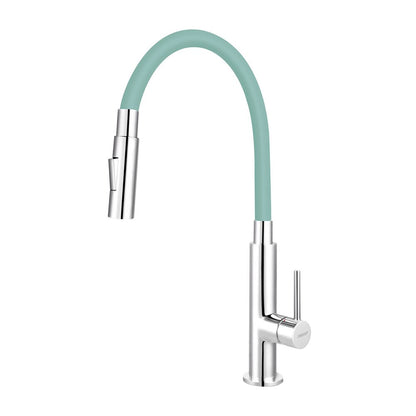 Ferro Zumba Slim 2F Kitchen Faucet Mint with Flexible Spout