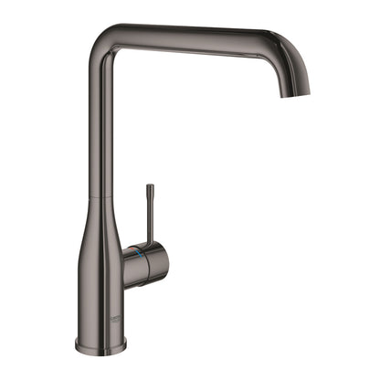 Кран за кухня Grohe Essence с въртяща се чучур антрацит лъскав Hard Graphite