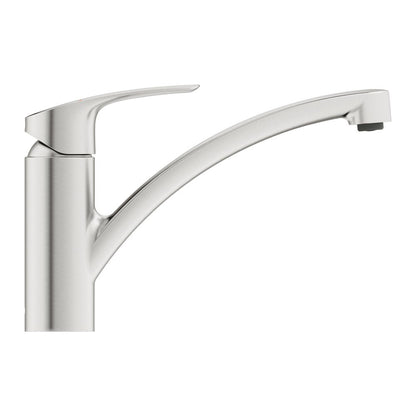 Смесител за кухня Grohe Eurosmart New с монокоманда хром мат Supersteel