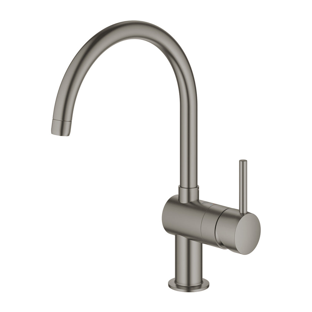 Grohe Minta Kitchen Faucet Single-Handle Brushed Anthracite Hard Graphite
