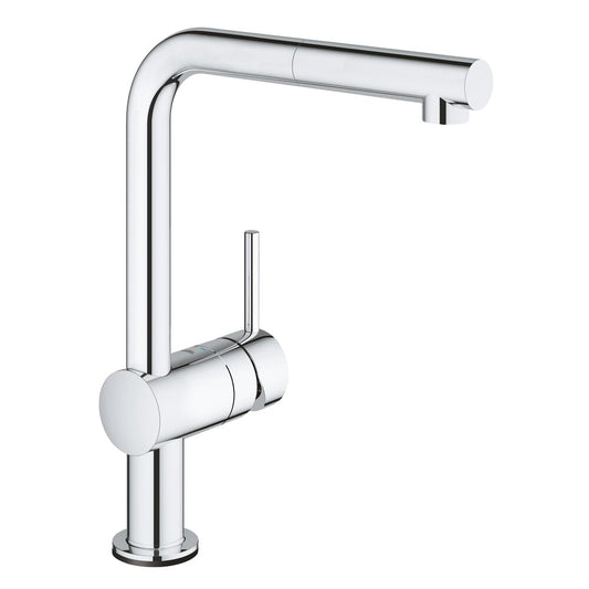 Grohe Minta Touch Kitchen Faucet with Pull-Out Spray