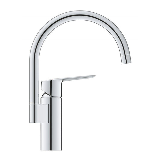 Батерия за кухня Grohe Start с въртяща се чучур, хром гланц