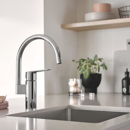 Kitchen faucet Grohe Start with swivel spout chrome finish