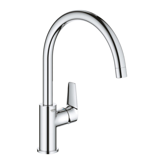 Смесител за кухня Grohe Start Edge хром гланц с въртящ се чучур