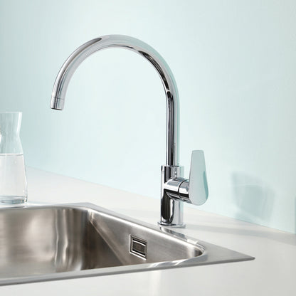 Смесител за кухня Grohe Start Edge хром гланц с въртящ се чучур