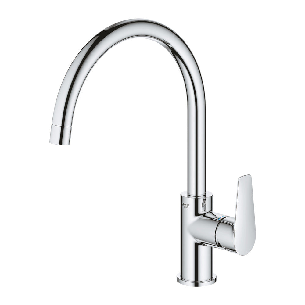 Смесител за кухня Grohe Start Edge хром гланц с въртящ се чучур