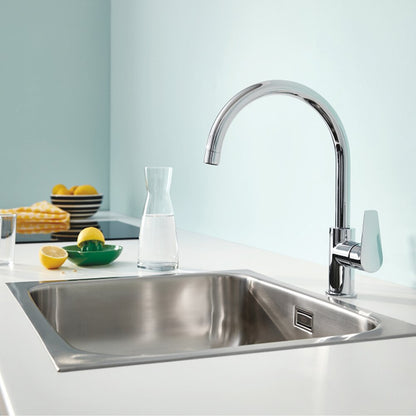 Батерия за кухня Grohe Start Edge с един лост, хром