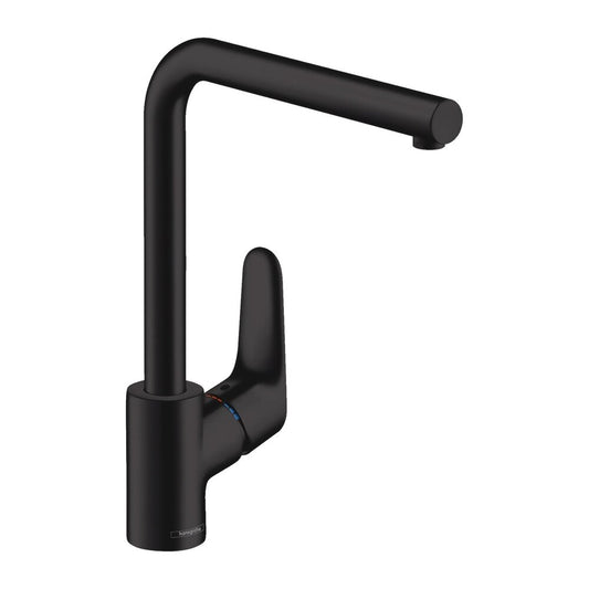 Kitchen Mixer Hansgrohe Focus M41 Single-Lever Matte Black