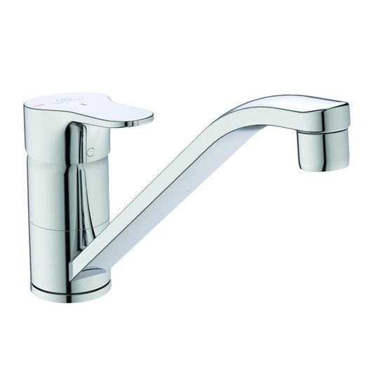 Ideal Standard Cerabase BlueStart Chrome Kitchen Mixer with Swivel Spout