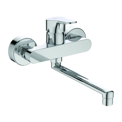Ideal Standard Cerabase Kitchen Faucet with Swivel Spout, Chrome Finish