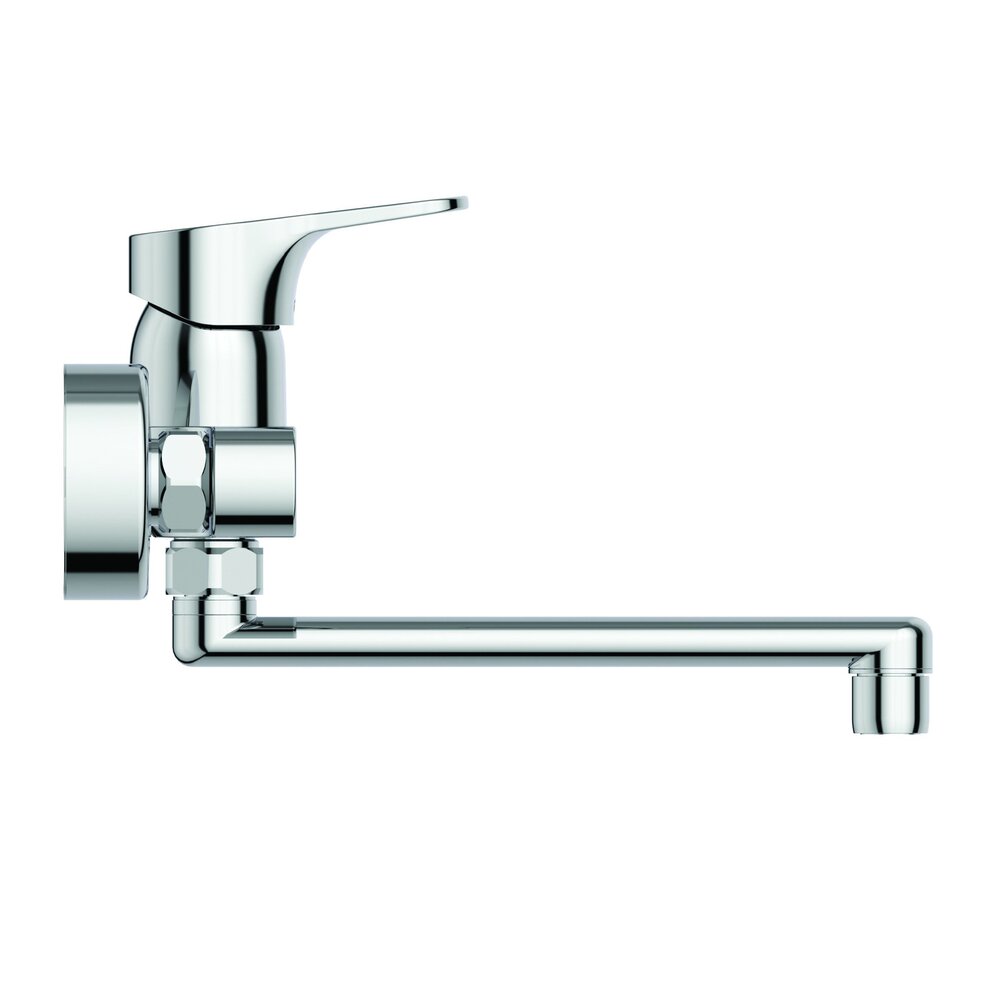 Ideal Standard Cerabase Kitchen Faucet with Swivel Spout, Chrome Finish