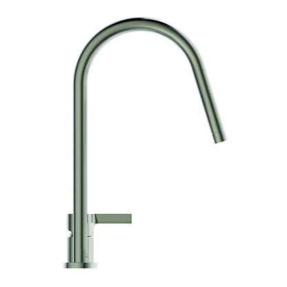 Ideal Standard Gusto 218 Pull-Out Kitchen Faucet Silver Storm 2 Elements