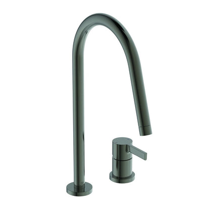 Ideal Standard Gusto 218 Pull-Out Kitchen Faucet Magnetic Grey 2 Elements