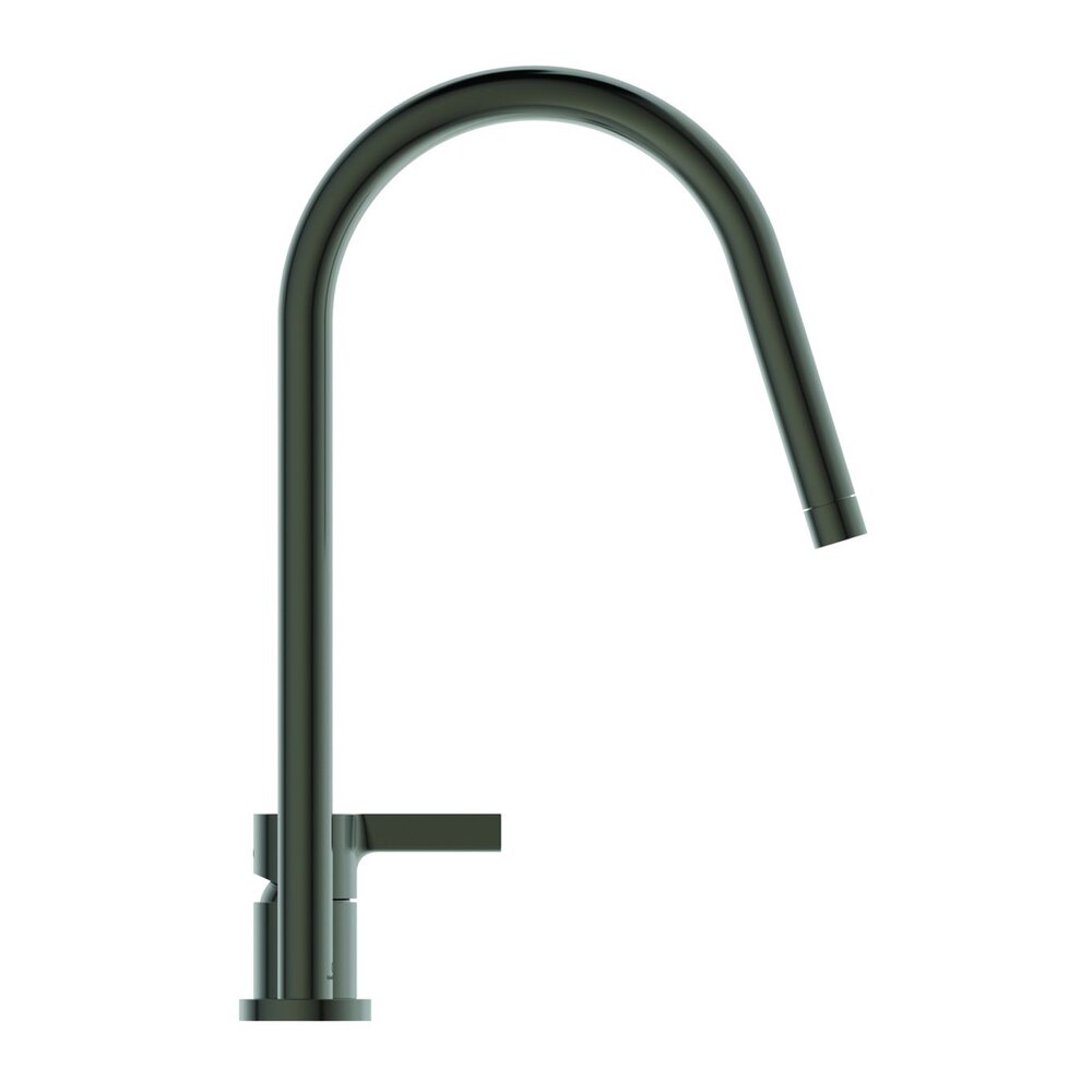 Ideal Standard Gusto 218 Pull-Out Kitchen Faucet Magnetic Grey 2 Elements