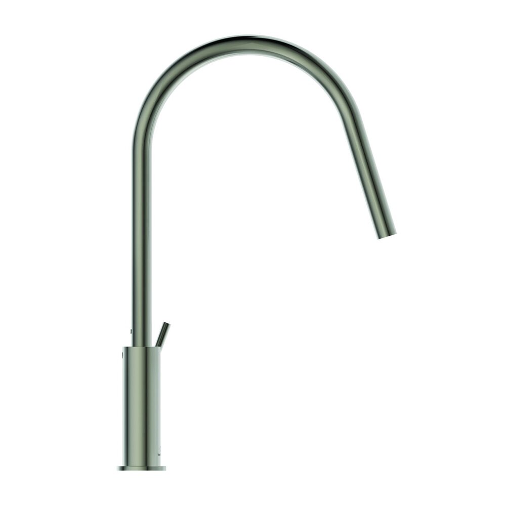 Смесител за кухня Ideal Standard Gusto 226 с въртящ се чучур сребрист Silver Storm