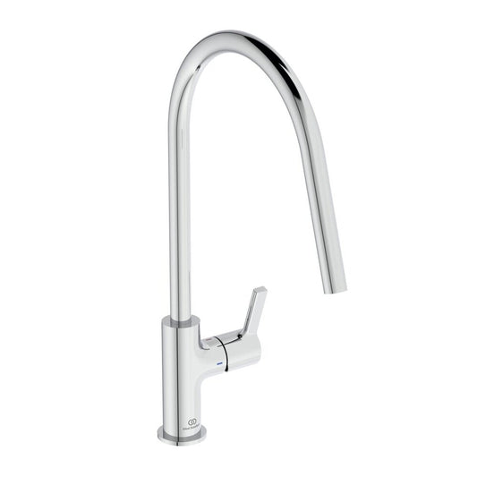 Ideal Standard Gusto 226 Kitchen Faucet for Low Pressure Glossy Chrome