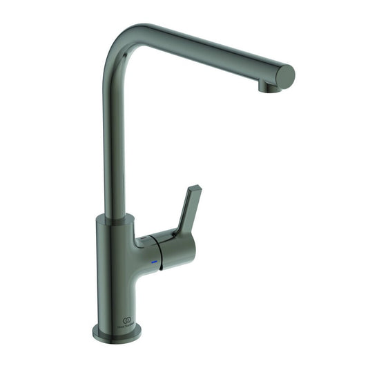 Ideal Standard Gusto 303 Kitchen Faucet with Swivel Spout Magnetic Grey