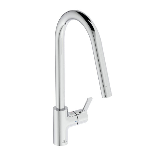 Ideal Standard Gusto Kitchen Faucet for Low Pressure Chrome