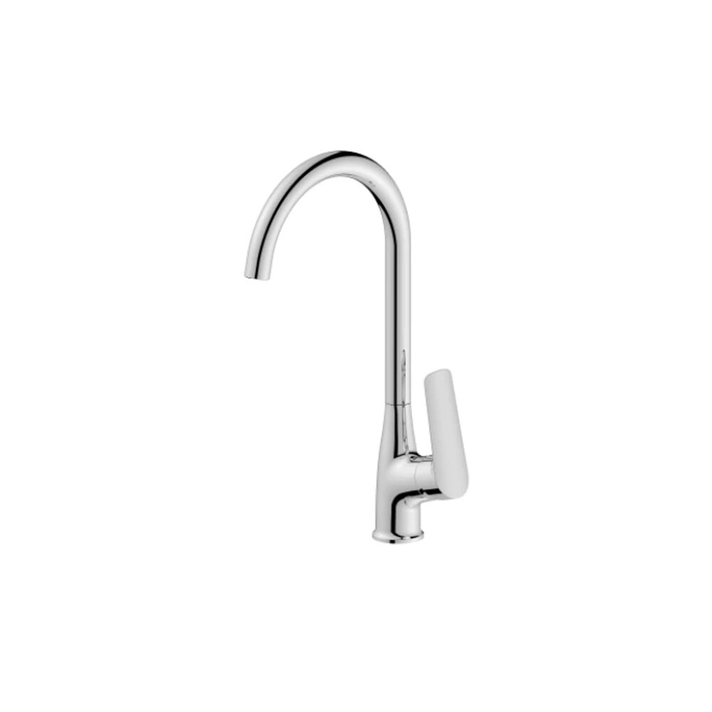 Смесител за кухня Inter Ceramic Danista Lead Free с един лост, хромирано покритие