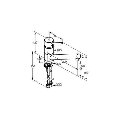 Кухненска батерия Kludi Scope