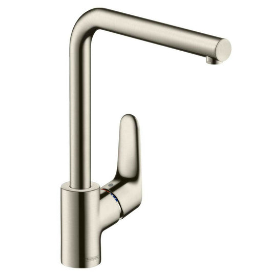 Смесител за кухня с едноръкохватково управление хром Hansgrohe Focus M41 280 с 1 струя