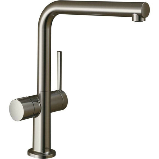 Single-lever kitchen faucet brushed chrome Hansgrohe Talis M54 270 with 1 jet