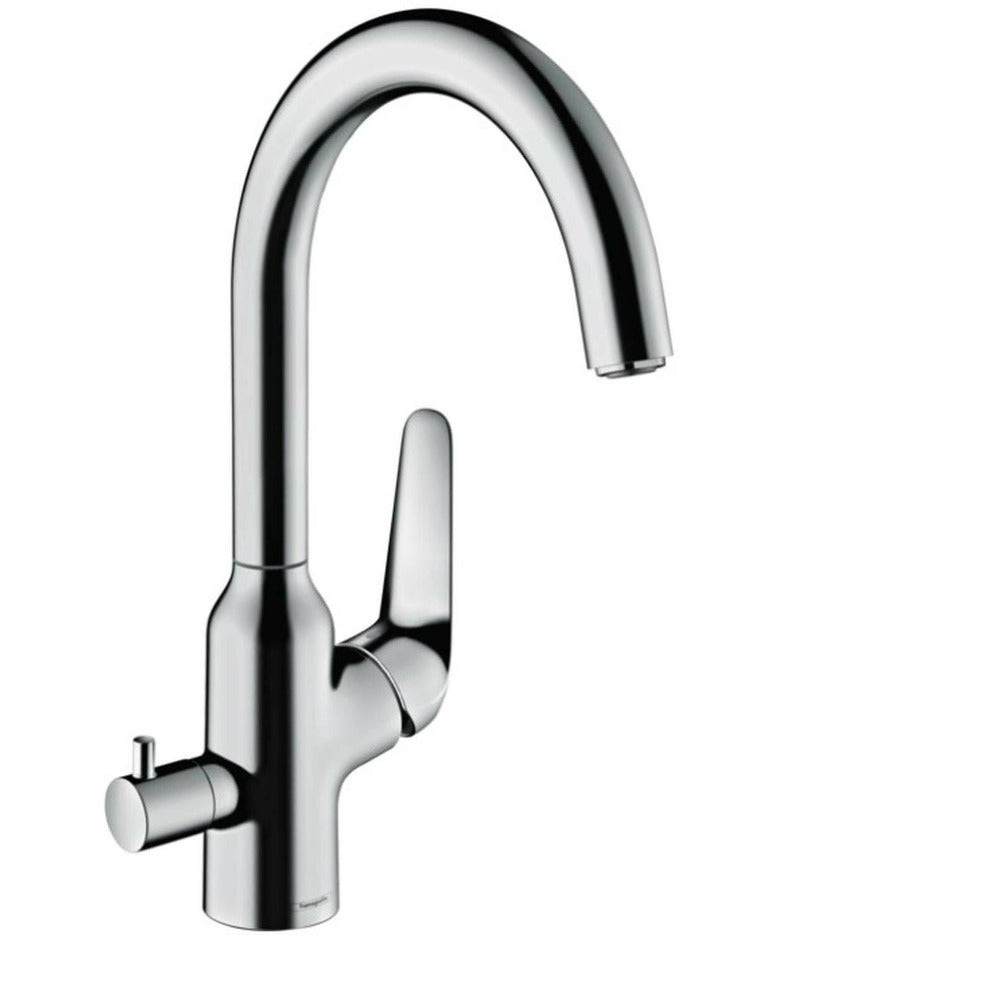 Кухненска батерия с един лост Hansgrohe Focus M42 220 с 1 струя