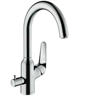 Кухненска батерия с един лост Hansgrohe Focus M42 220 с 1 струя