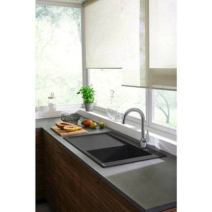 Single-lever kitchen faucet Hansgrohe Talis M51 220 with 1 jet