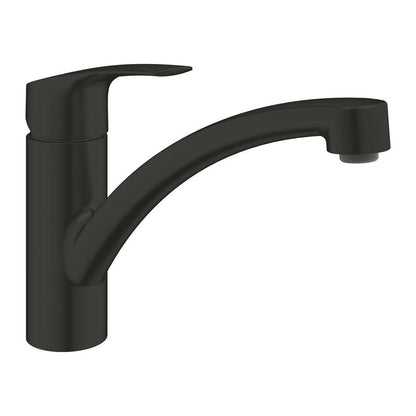Matte black kitchen faucet Grohe Eurosmart New